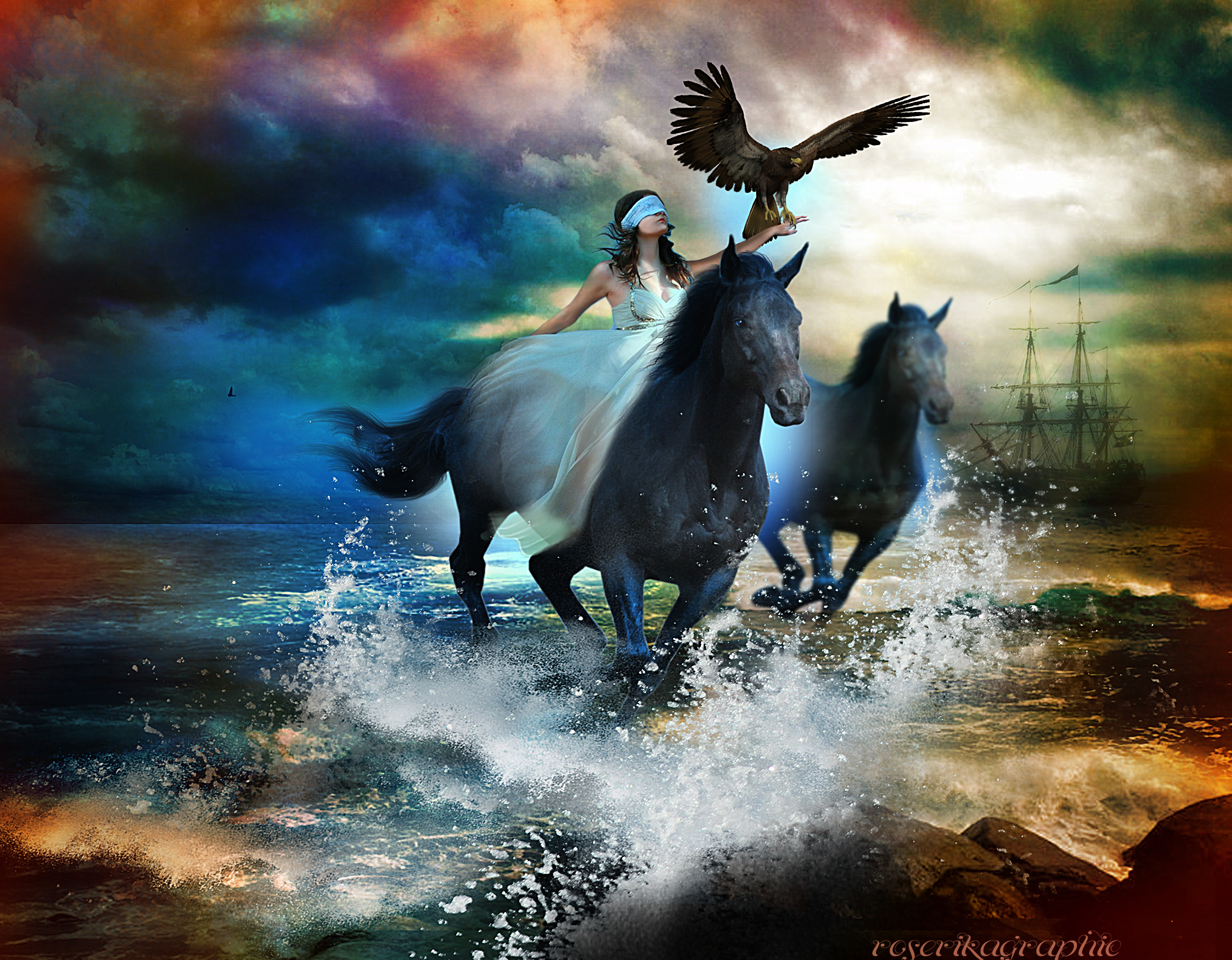 Ocean Fantasy by roserika
