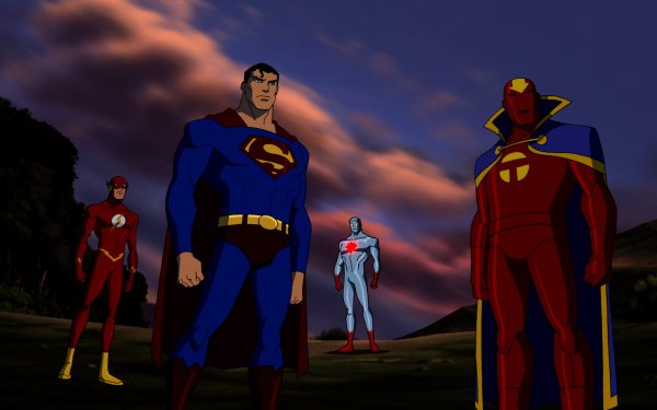 TV Show Young Justice Flash Captain Atom Superman Red Tornado Superhero Barry Allen Justice League HD Wallpaper | Background Image