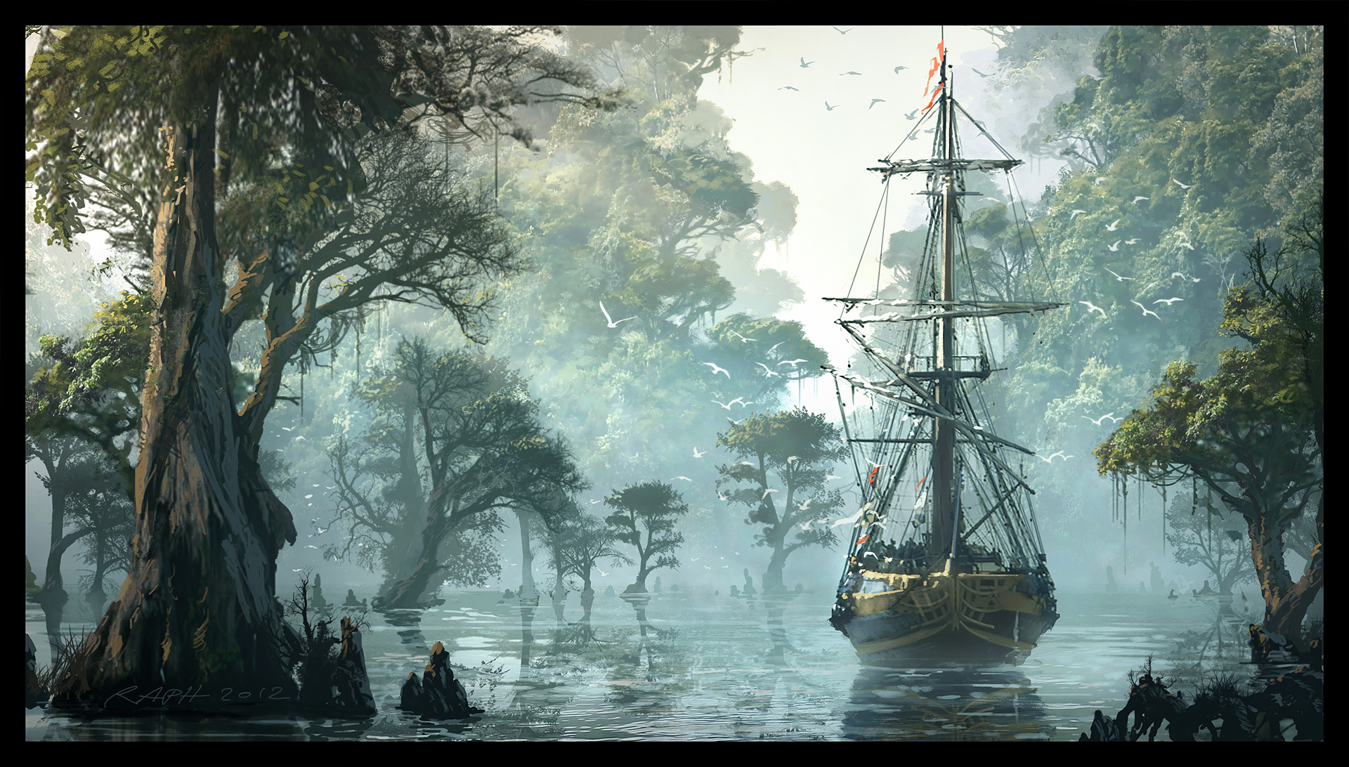 Jeux Vidéo Assassin's Creed IV: Black Flag Fond d'écran HD | Image