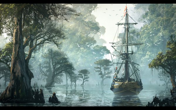 Video Game Assassin's Creed IV: Black Flag Assassin's Creed Ship HD Wallpaper | Background Image