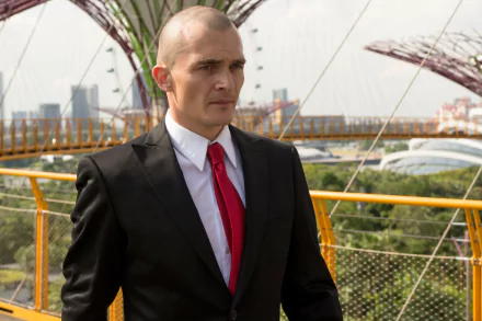 Agent 47 Rupert Friend movie Hitman: Agent 47 HD Desktop Wallpaper | Background Image