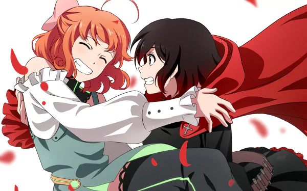 Ruby Rose (RWBY) Penny Polendina Anime RWBY HD Desktop Wallpaper | Background Image