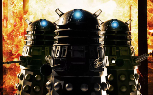 Dalek TV Show Doctor Who (2005) HD Desktop Wallpaper | Background Image
