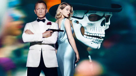 Léa Seydoux Madeleine Swann James Bond Daniel Craig movie Spectre HD Desktop Wallpaper | Background Image