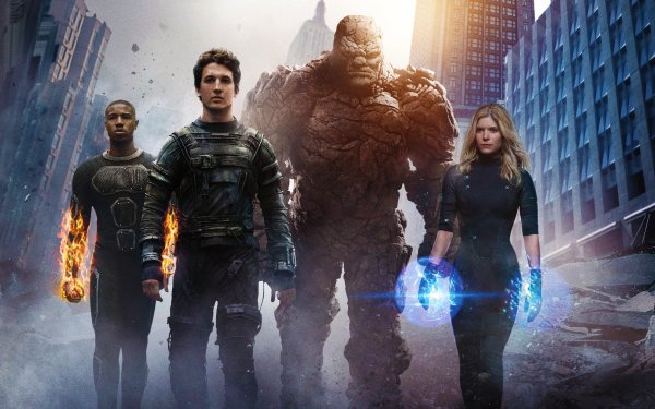 Movie Fantastic Four (2015) Reed Richards Mister Fantastic Thing Ben Grimm Johnny Storm Human Torch Susan Storm Invisible Woman HD Wallpaper | Background Image