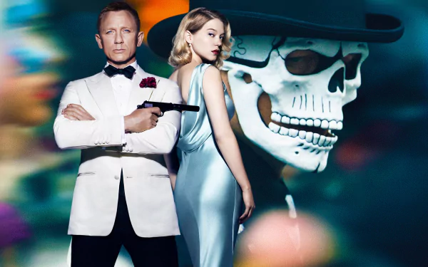 Léa Seydoux Madeleine Swann James Bond Daniel Craig movie Spectre HD Desktop Wallpaper | Background Image