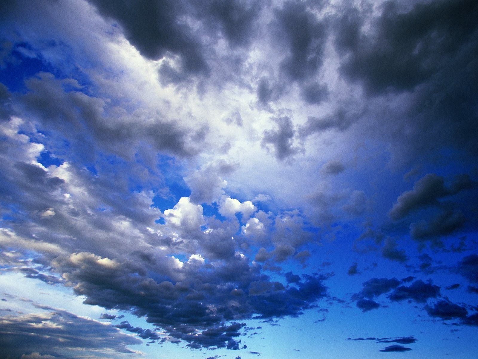 Blue Sky and Clouds