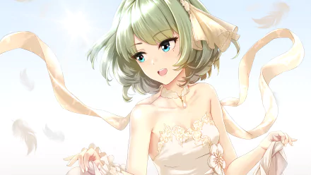 Kaede Takagaki Anime The iDOLM@STER Cinderella Girls HD Desktop Wallpaper | Background Image