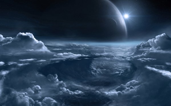 Sci Fi Space Planet Cloud HD Wallpaper | Background Image