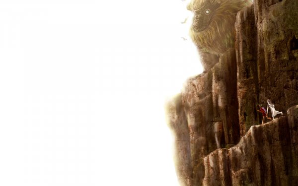 Jeux Vidéo Shadow Of The Colossus Monstre Falaise Fond d'écran HD | Image
