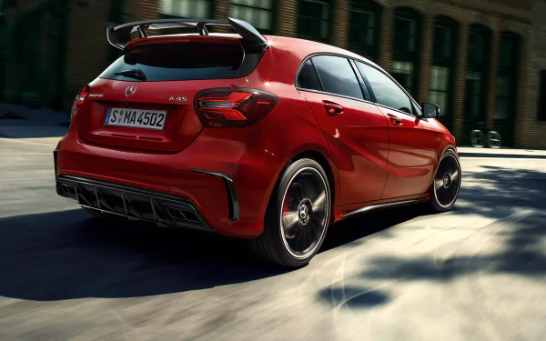 car compact car Mercedes-Benz vehicle Mercedes-Benz A-Class HD Desktop Wallpaper | Background Image