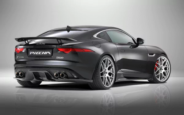 car black car Jaguar (Car) vehicle Jaguar F-Type HD Desktop Wallpaper | Background Image