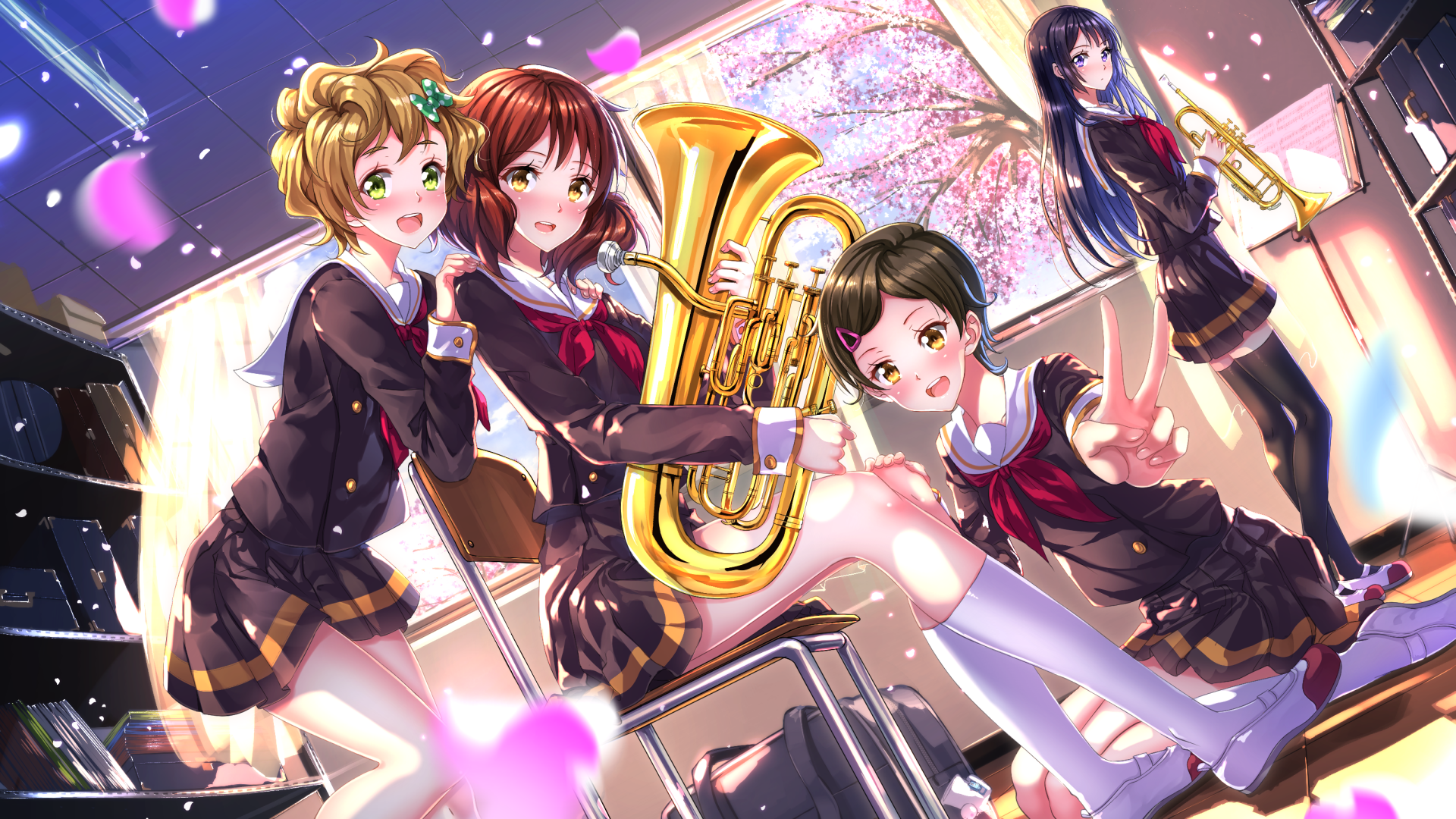Anime Sound! Euphonium HD Wallpaper | Background Image