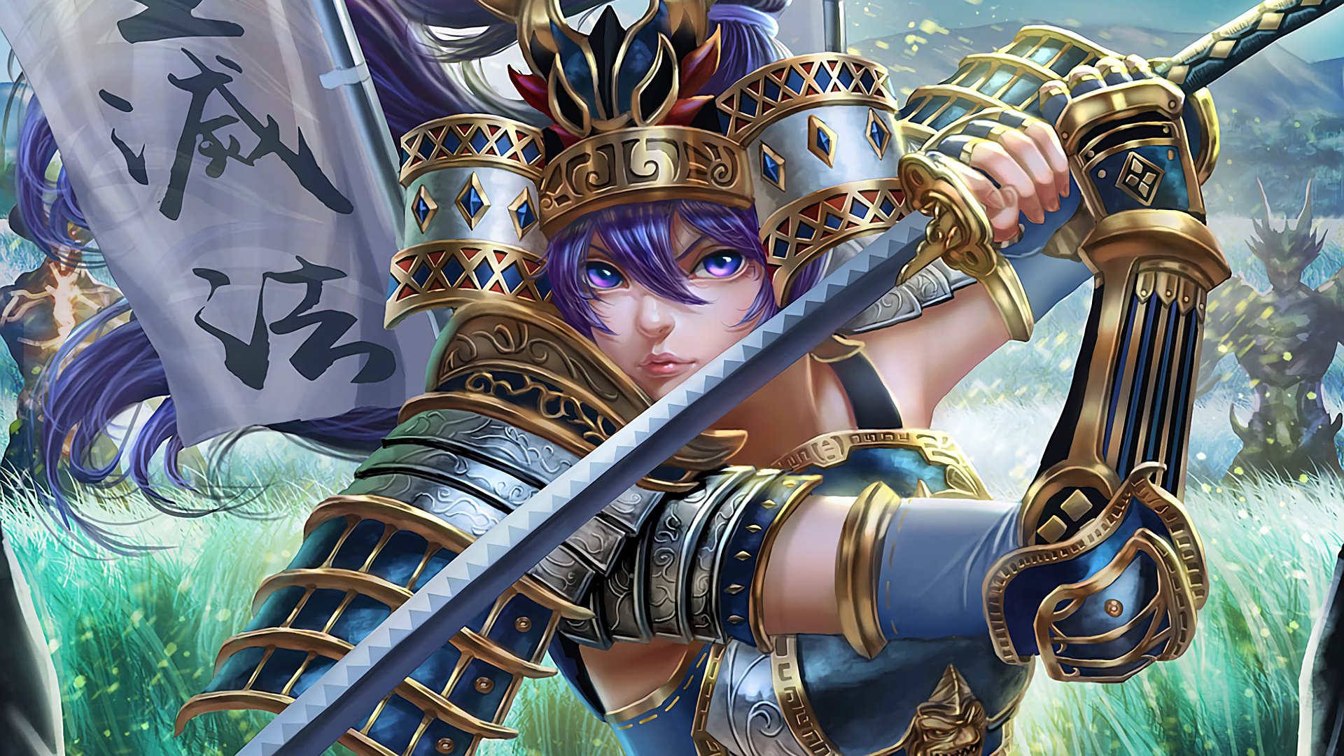 Download Anime Senki Zesshou Symphogear HD Wallpaper by 猫科修理屋