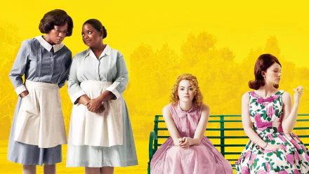 Octavia Spencer Emma Stone movie The Help HD Desktop Wallpaper | Background Image