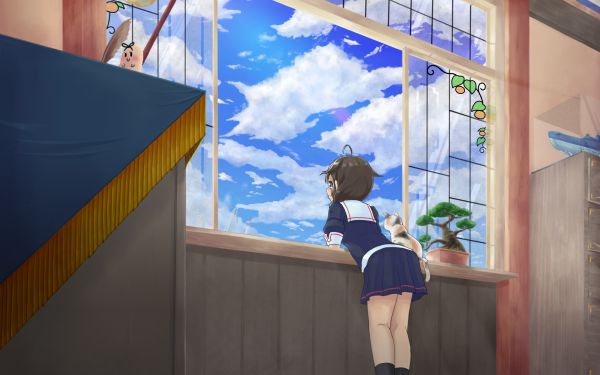 Anime Kantai Collection Shigure Arpeggio of Blue Steel HD Wallpaper | Background Image