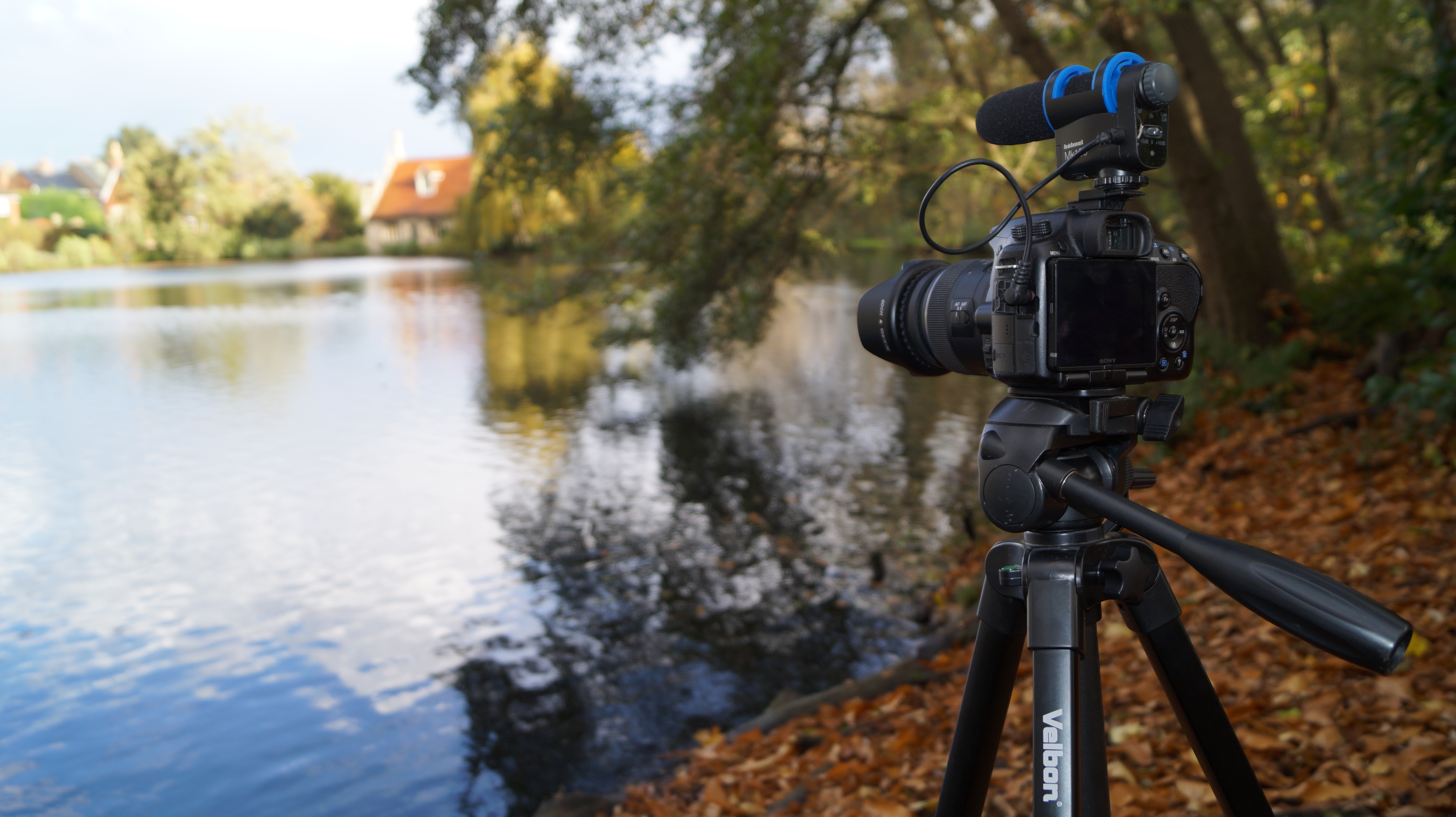 Setup to film and record around a lake by JOSBORNE_