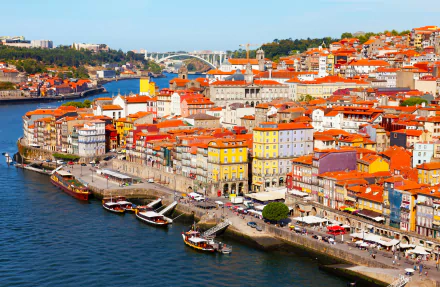  Colorful Portuguese City on the Water