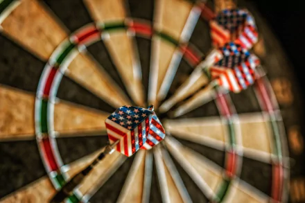 flag man made darts HD Desktop Wallpaper | Background Image