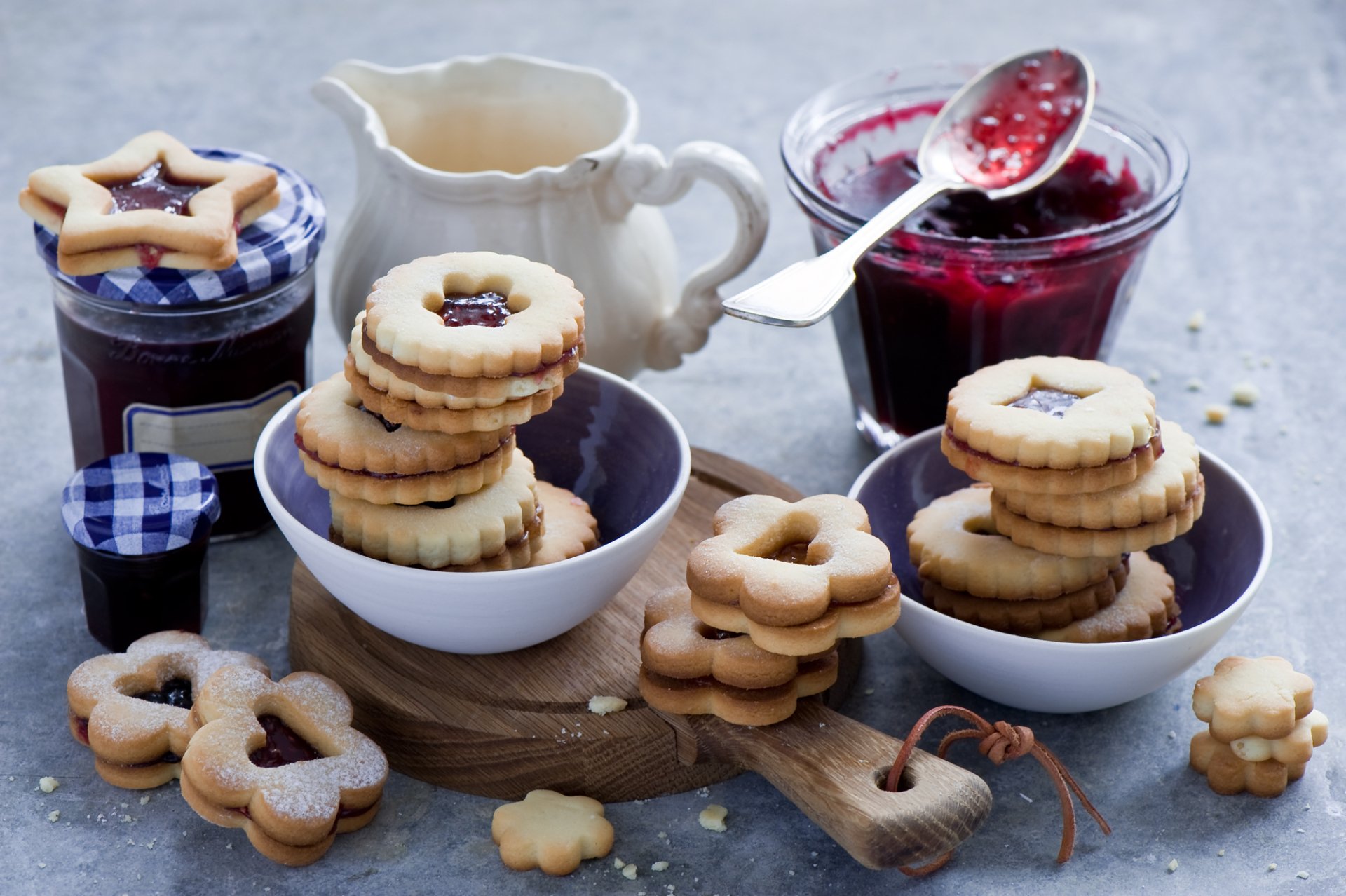 Download Still Life Jam Food Cookie HD Wallpaper by Anna Verdina