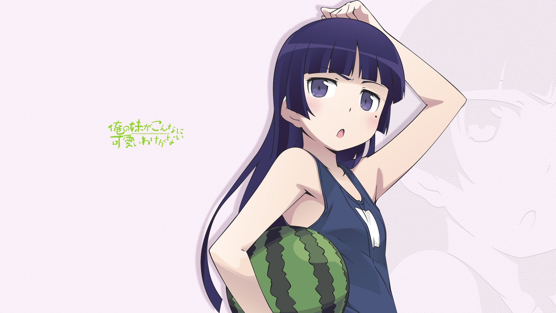 Kuroneko (Ruri Gokō) — Oreimo HD Wallpaper, image size:1920x1080