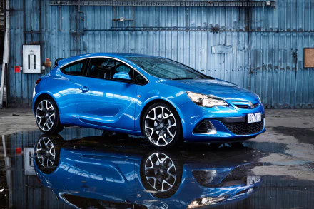 car compact car reflection opel vehicle Opel Astra HD Desktop Wallpaper | Background Image