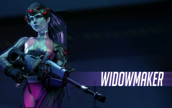Video Game Overwatch Blizzard Entertainment Widowmaker Amélie Lacroix HD Wallpaper | Background Image