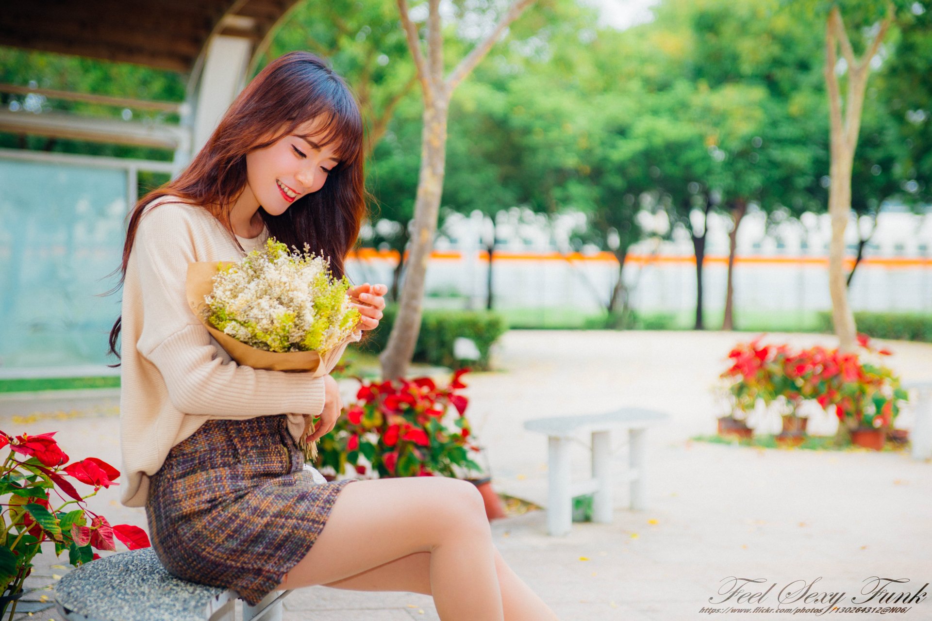 Serene Moment - Asian Woman 4K Ultra HD Wallpaper by Sexy Funk Pig