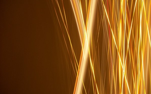 Abstract Camera Toss Kinetic Photography Gold Yellow Lines Light Stripes Time-Lapse HD Wallpaper | Background Image