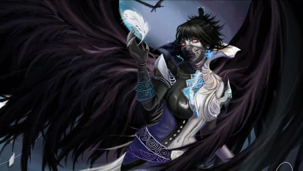  Gothic Fantasy Angel by Warb1rd