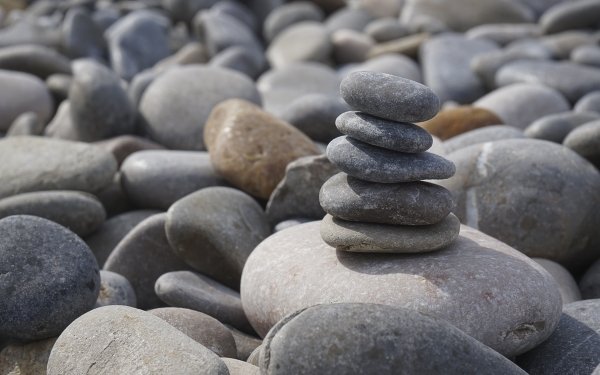 Religious Zen Stone Pebbles Earth HD Wallpaper | Background Image