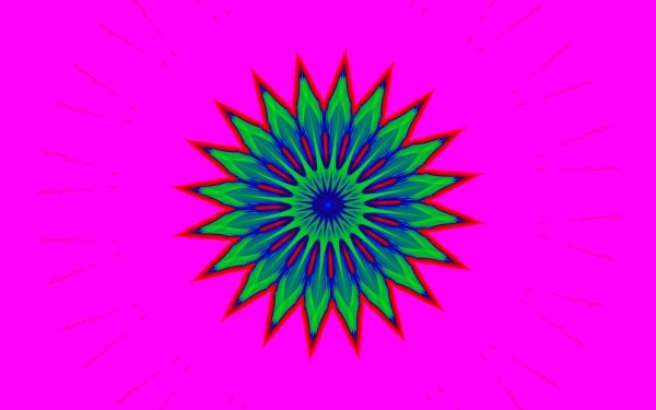 Abstract Colors Colorful Pink Green Blue HD Wallpaper | Background Image