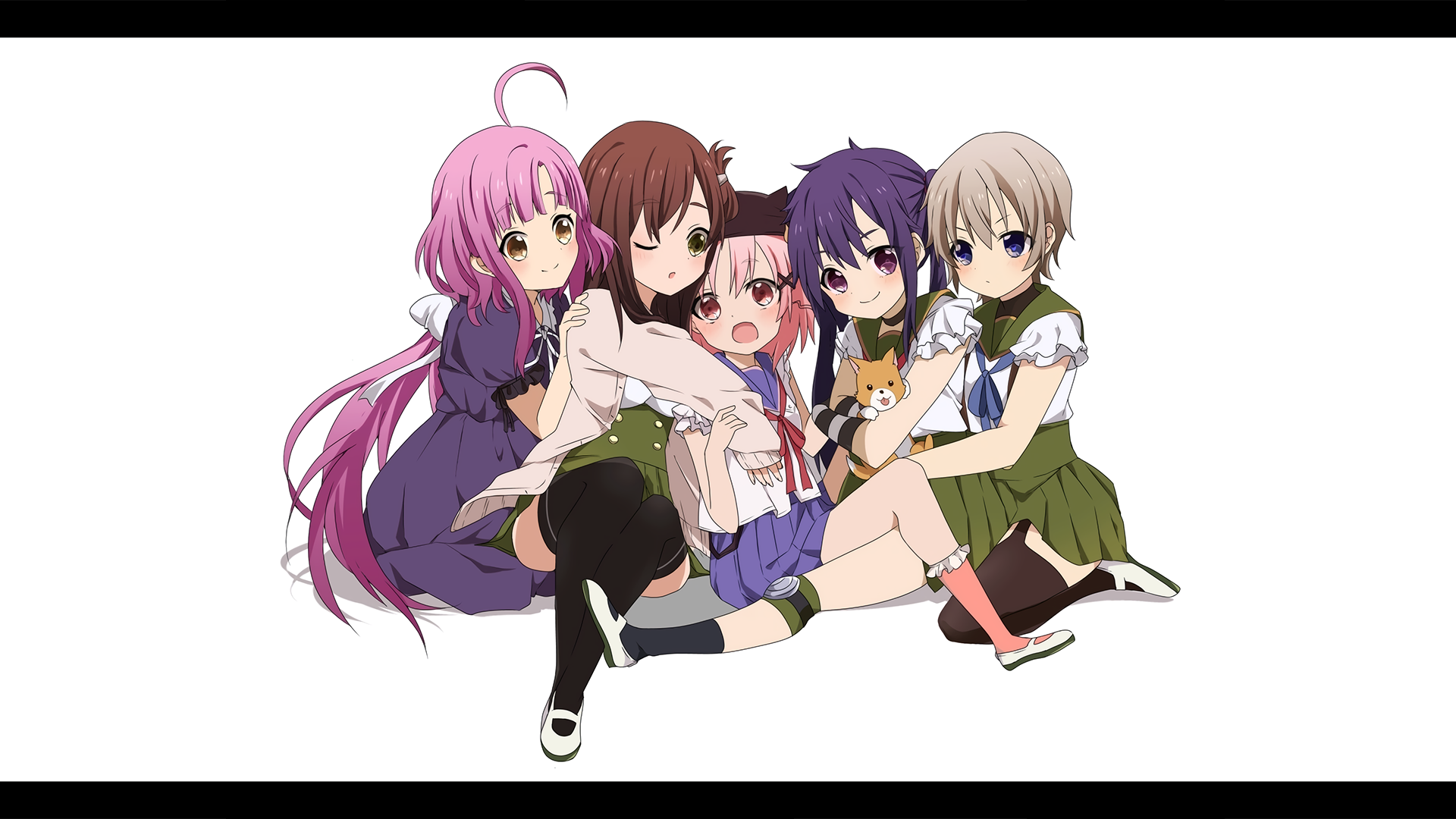 Anime School-Live! HD Wallpaper by Shio (szsn)