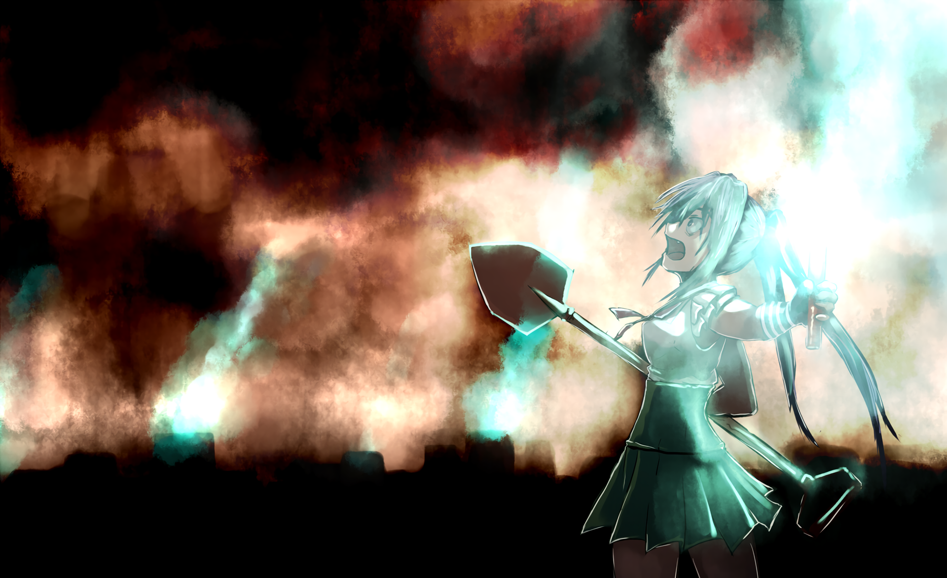 Download School-Live! Kurumi Ebisuzawa Anime HD Wallpaper by 鬼火