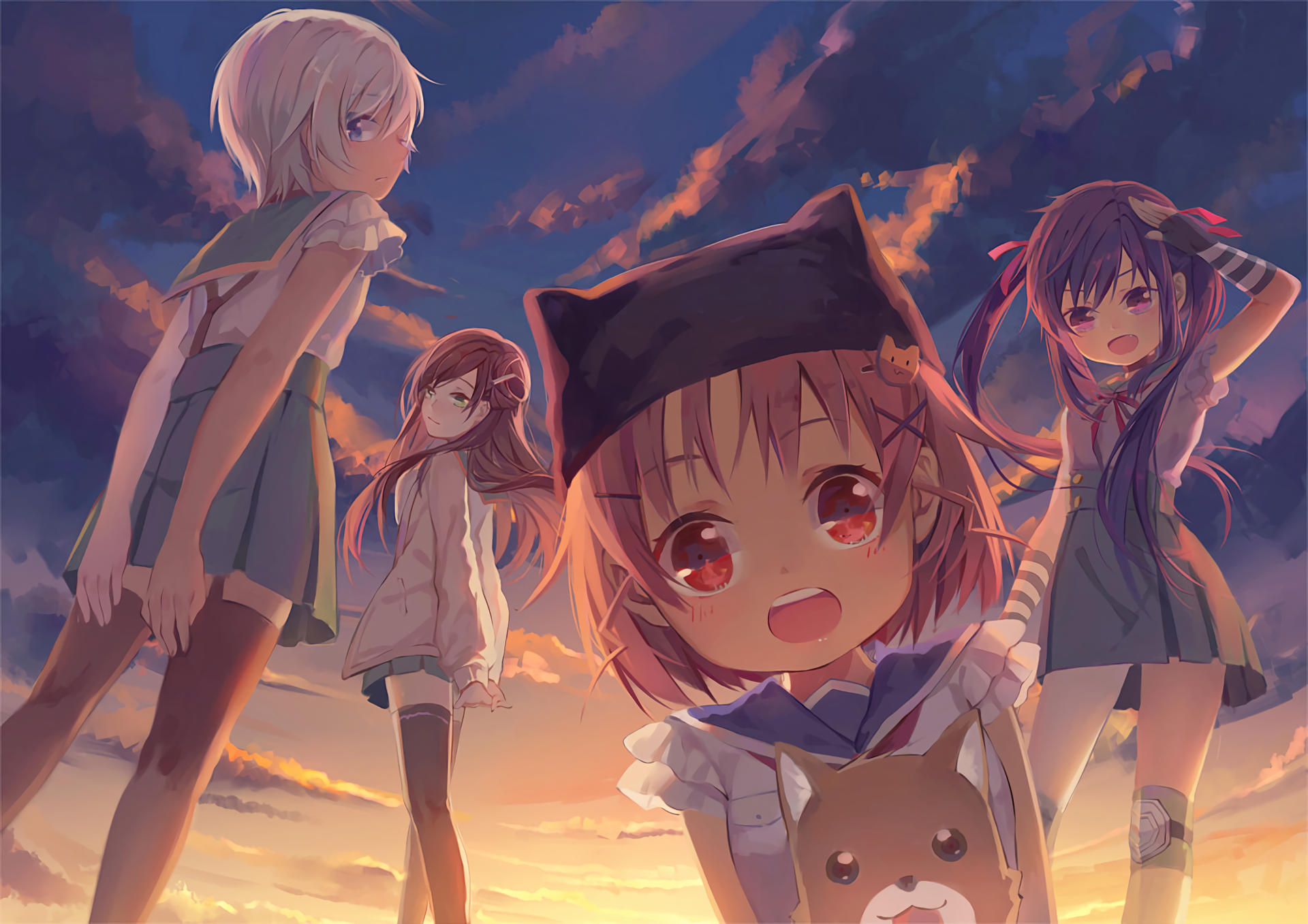 Anime School-Live! HD Wallpaper by 3211