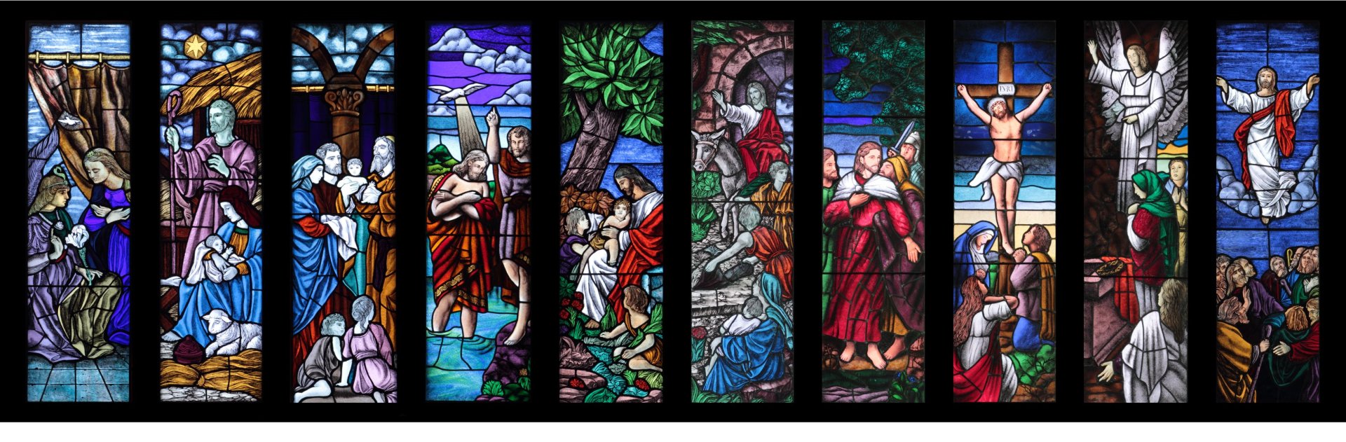 Download Religious Photography Stained Glass Wallpaper