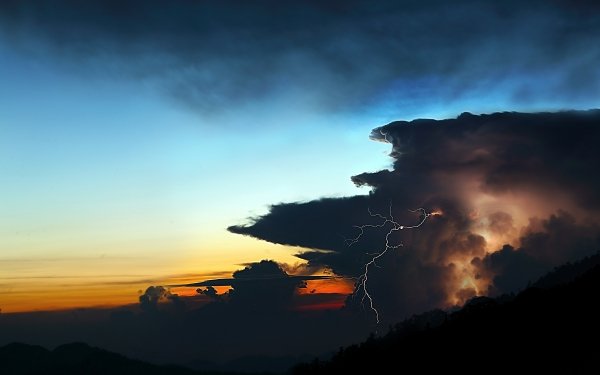 Photography Lightning Cloud Storm HD Wallpaper | Background Image