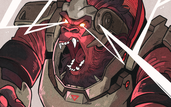 Video Game Overwatch Winston HD Wallpaper | Background Image