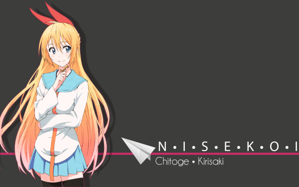 Anime Nisekoi Chitoge Kirisaki Skirt HD Wallpaper | Background Image