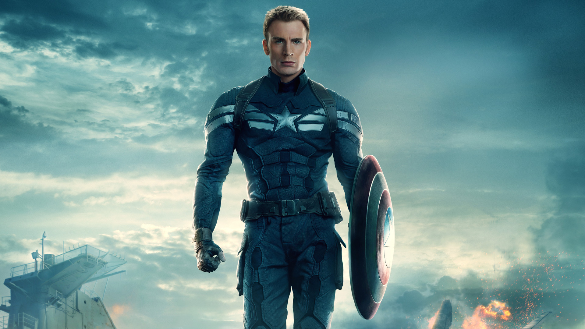 HD Wallpaper Of Chris Evans As Captain America In The Winter Soldier HD Wallpaper Of Chris Evans As Captain America In The Winter Soldier