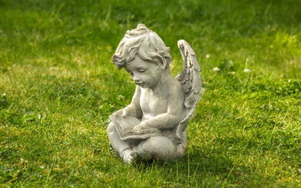  A cherub is one of the unearthly beings who directly attend to God.