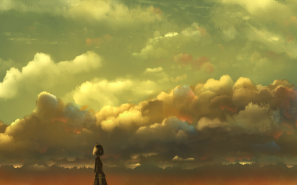 Anime Original Cloud HD Wallpaper | Background Image