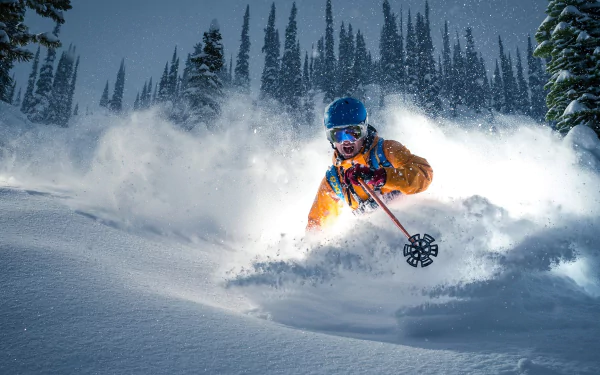 Skiing in canada