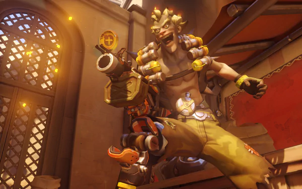Junkrat (Overwatch) video game Overwatch HD Desktop Wallpaper | Background Image