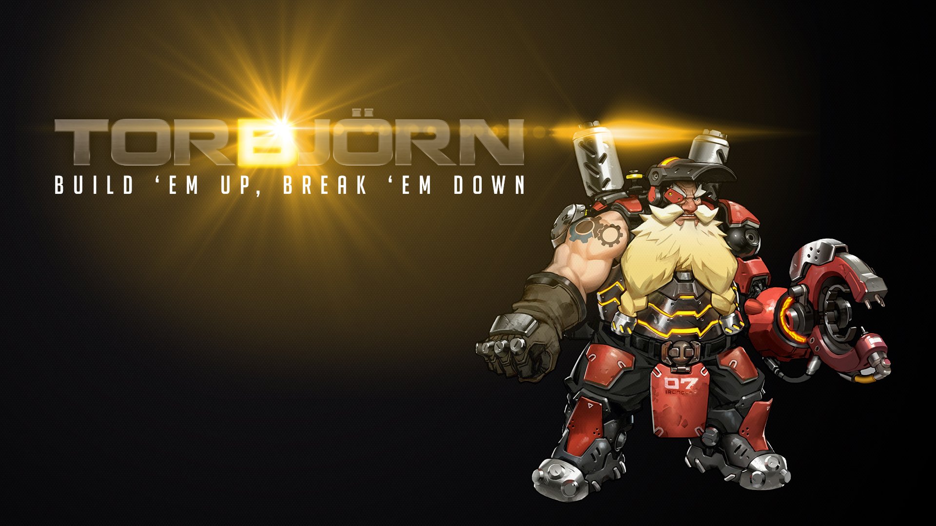 Download Torbjörn (Overwatch) Video Game Overwatch HD Wallpaper by ElexysVi