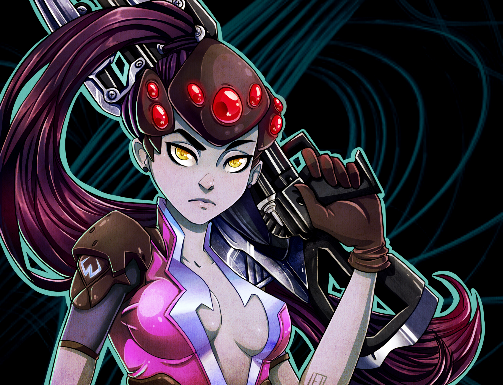 Download Widowmaker (Overwatch) Video Game Overwatch Wallpaper by TrololhAnime