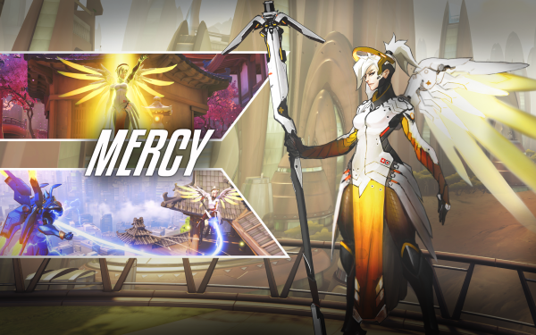 Video Game Overwatch Mercy HD Wallpaper | Background Image