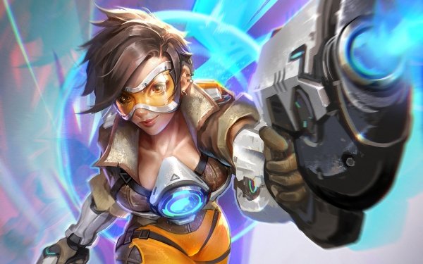 Video Game Overwatch Tracer HD Wallpaper | Background Image