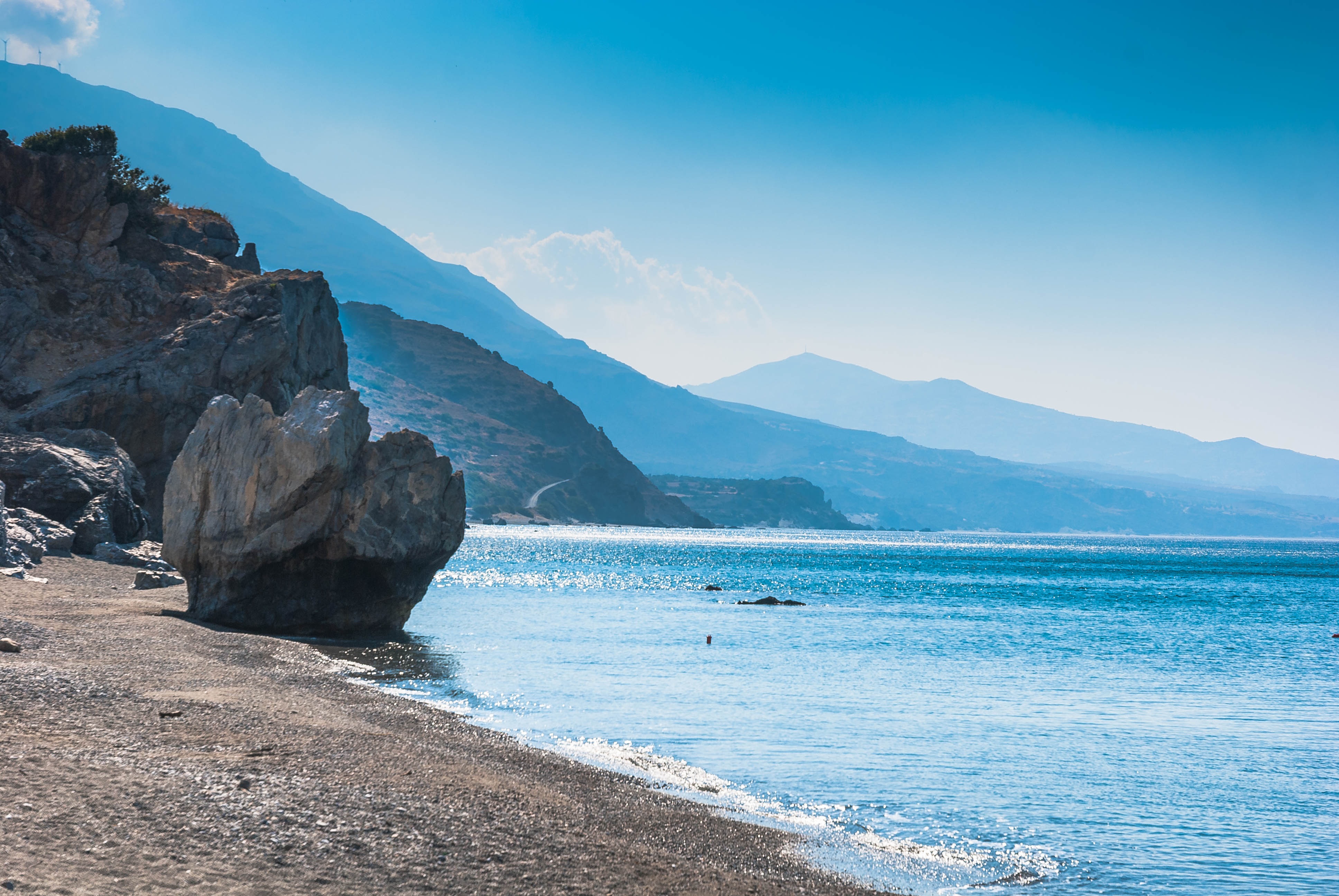 Preveli is a location on the south coast of the Greek island of Crete by jarekgrafik