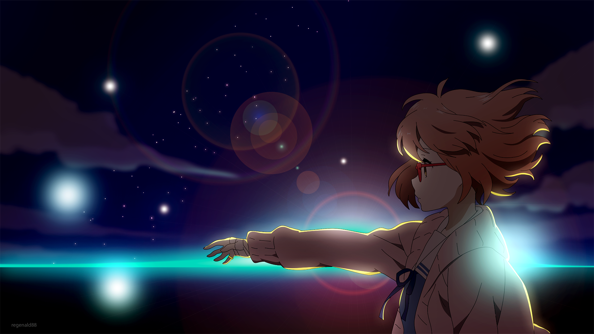 FREE DOWNLOAD Beyond The Boundary Mirai Kuriyama Transparent Background